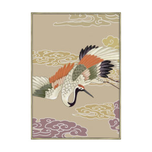 CRANES IN COLOR ΠΙΝΑΚΑΣ ΔΙΑΚΟΣΜΗΣΗΣ 70x100x5cm ΚΑΜΒΑΣ ΠΟΛΥΧΡΩΜΟ ΞΥΛΟ 020679