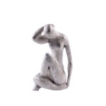 POZA 2 ΔΙΑΚΟΣΜΗΤΙΚΗ ΦΙΓΟΥΡΑ 14x10x21cm POLYRESIN ΑΣΗΜΙ 020708