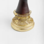 ABENI 1 ΔΙΑΚΟΣΜΗΤΙΚΗ ΦΙΓΟΥΡΑ 15x7x29cm POLYRESIN ΜΑΥΡΟ ΧΡΥΣΟ 020769 - Image 5