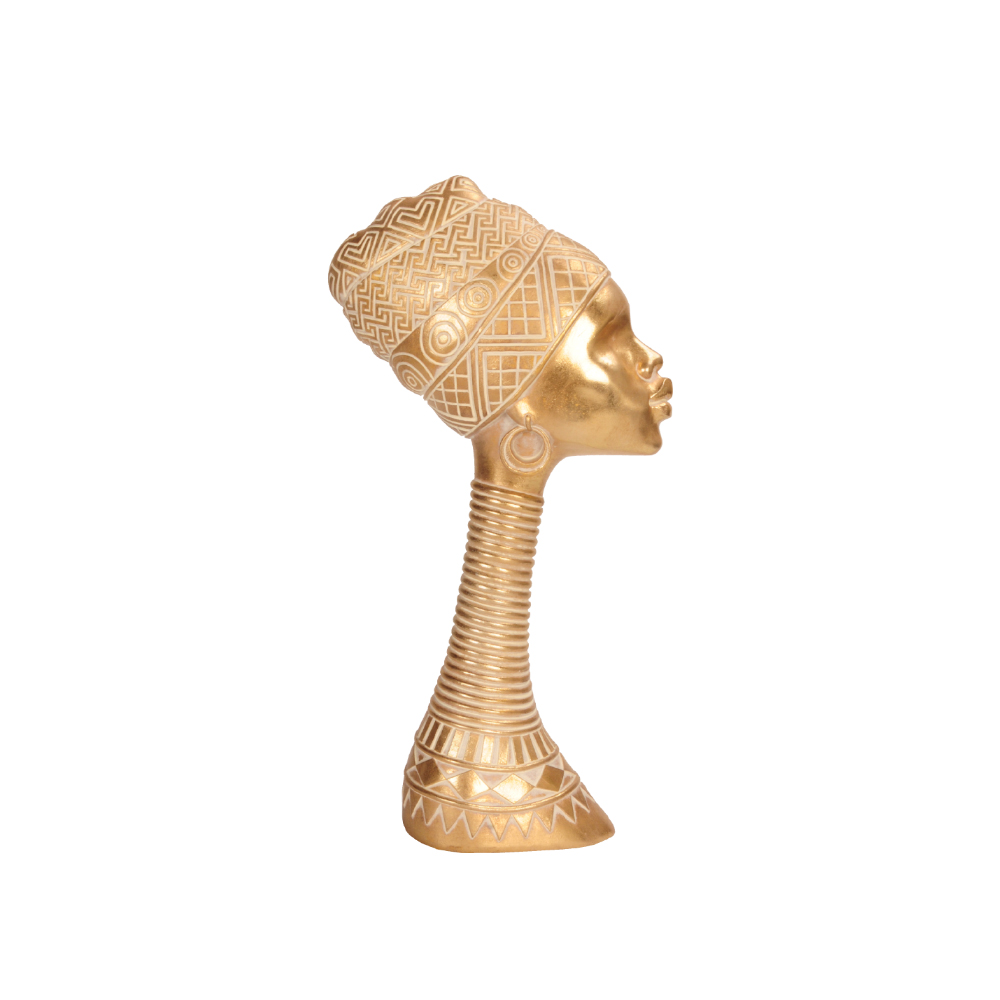 020771-YEqIs-first-_1 ABENI 3 ΔΙΑΚΟΣΜΗΤΙΚΗ ΦΙΓΟΥΡΑ 15x7x29cm POLYRESIN ΧΡΥΣΟ 020771 - Image 1
