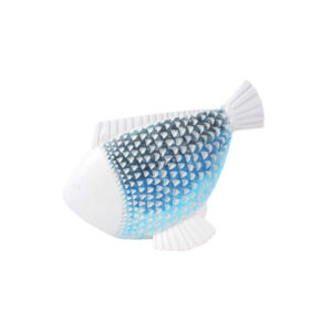 CHROMIS ΔΙΑΚΟΣΜΗΤΙΚΟ ΨΑΡΙ 23x8x18cm POLYRESIN ΛΕΥΚΟ ΜΠΛΕ ΓΑΛΑΖΙΟ 020848