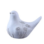 CALIS ΔΙΑΚΟΣΜΗΤΙΚΟ ΠΟΥΛΙ 18x11x14cm POLYRESIN ΛΕΥΚΟ ΜΠΕΖ 020888