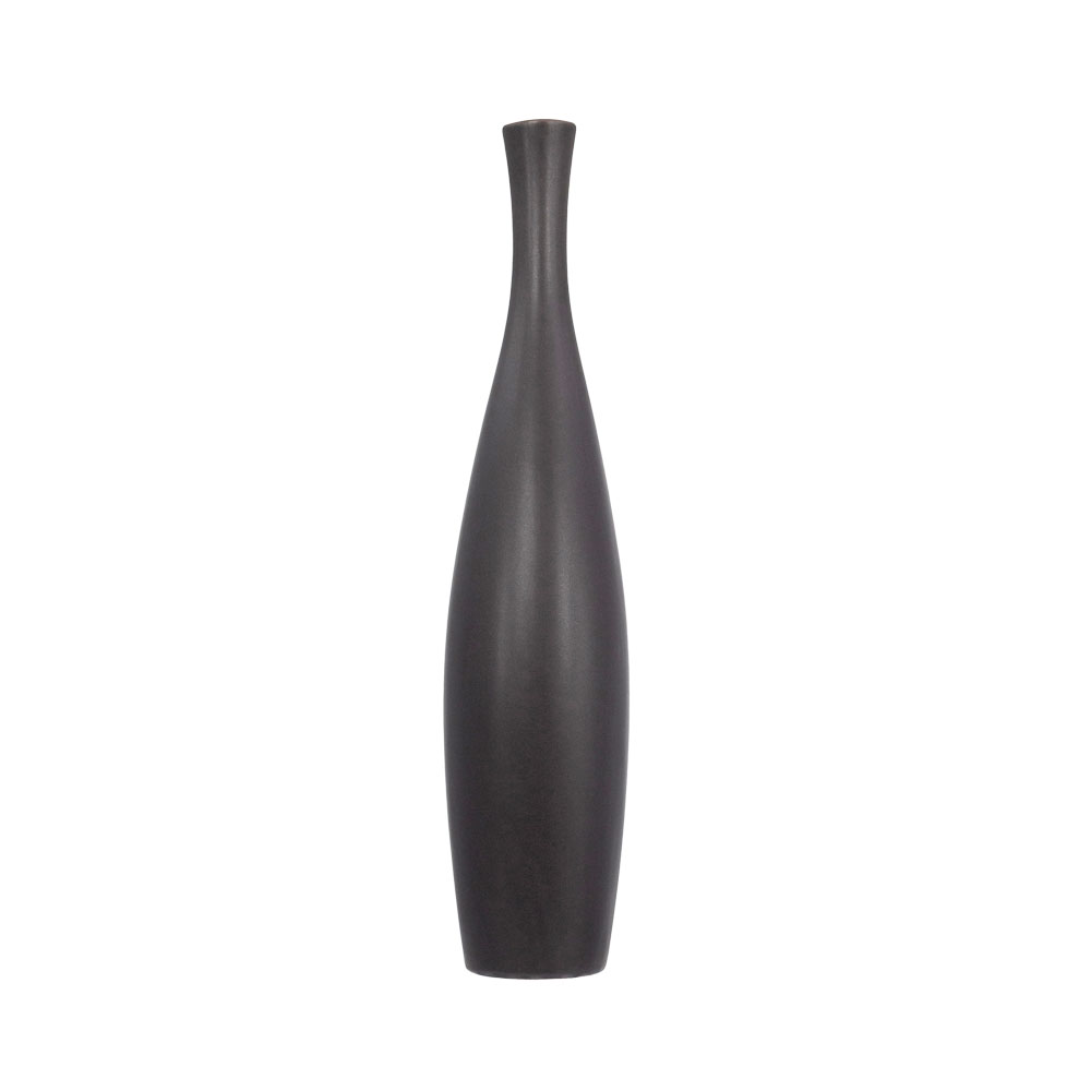 020905-I6xmK-first-_1 LEI ΒΑΖΟ 14x14x60cm ΚΕΡΑΜΙΚΟ ΑΝΘΡΑΚΙ ΜΑΤ 020905 - Image 1