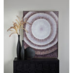 LEI ΒΑΖΟ 12x12x48cm ΚΕΡΑΜΙΚΟ ΑΝΘΡΑΚΙ ΜΑΤ 020906 - Image 4