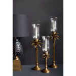 ANANIA 3 ΚΗΡΟΠΗΓΙΟ 14x14x79cm ΑΛΟΥΜΙΝΙΟ ΜΠΡΟΝΖΕ ΓΥΑΛΙ 020948 - Image 2