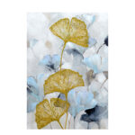 PALEN ΠΙΝΑΚΑΣ ΔΙΑΚΟΣΜΗΣΗΣ 70x100x3cm ΚΑΜΒΑΣ ΜΠΛΕ ΛΕΥΚΟ ΞΥΛΟ ΧΡΥΣΟ 021073