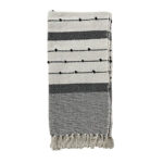 SAND ΡΙΧΤΑΡΙ ΔΙΑΚΟΣΜΗΤΙΚΟ 125x150cm ΒΑΜΒΑΚΙ ΛΕΥΚΟ ΜΑΥΡΟ 021648
