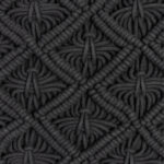 AL MANO ΔΙΑΚΟΣΜΗΤΙΚΟ ΜΑΞΙΛΑΡΙ 45x45x5cm ΒΑΜΒΑΚΙ ΜΑΥΡΟ POLYESTER 021669 - Image 3