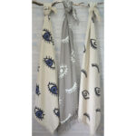 EYES BLUE ΡΙΧΤΑΡΙ ΔΙΑΚΟΣΜΗΤΙΚΟ 130x170cm ΒΑΜΒΑΚΙ ΛΕΥΚΟ ΜΠΛΕ 021789 - Image 2