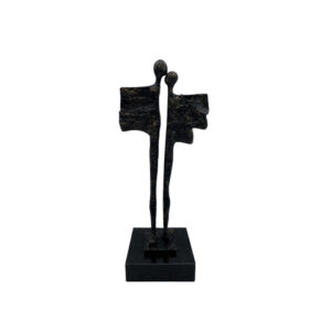 EROS ΔΙΑΚΟΣΜΗΤΙΚΗ ΦΙΓΟΥΡΑ 15x12x37cm POLYRESIN ΜΑΥΡΟ 021824