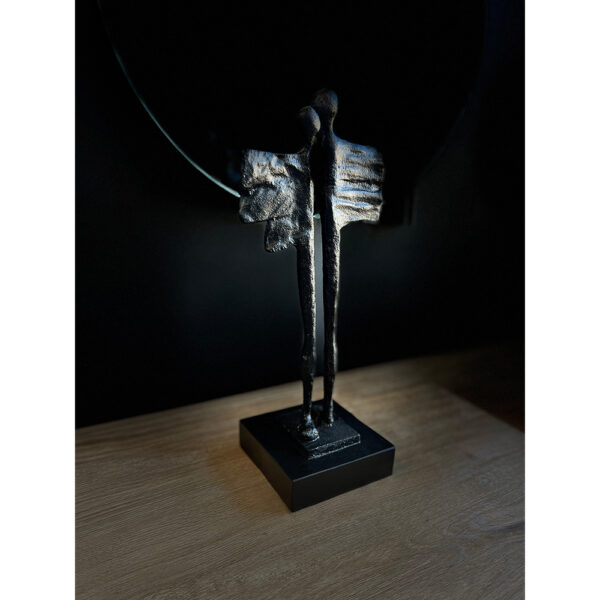 EROS ΔΙΑΚΟΣΜΗΤΙΚΗ ΦΙΓΟΥΡΑ 15x12x37cm POLYRESIN ΜΑΥΡΟ 021824 - Image 4