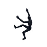 CLIMBER ΔΙΑΚΟΣΜΗΤΙΚΟ ΤΟΙΧΟΥ 14x6x24cm POLYRESIN ΜΑΥΡΟ ΧΡΥΣΟ 021827