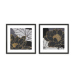 FIGERES ΠΙΝΑΚΑΣ 50x50x2cm MDF ΠΟΛΥΧΡΩΜΟ ΧΑΡΤΙ ΜΑΥΡΟ 022045