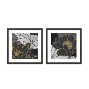 FIGERES ΠΙΝΑΚΑΣ 50x50x2cm MDF ΠΟΛΥΧΡΩΜΟ ΧΑΡΤΙ ΜΑΥΡΟ 022045