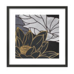 FIGERES ΠΙΝΑΚΑΣ 50x50x2cm MDF ΠΟΛΥΧΡΩΜΟ ΧΑΡΤΙ ΜΑΥΡΟ 022045 - Image 2