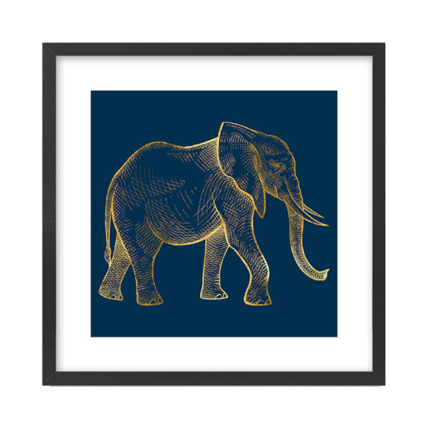 VASARI ΠΙΝΑΚΑΣ SET 2ΤΕΜ 50x50x2cm MDF ΠΟΛΥΧΡΩΜΟ ΧΑΡΤΙ ΜΑΥΡΟ 022047 - Image 2