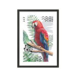 OMU ΠΙΝΑΚΑΣ 42x56x2cm MDF ΠΟΛΥΧΡΩΜΟ ΧΑΡΤΙ ΜΑΥΡΟ 022050 - Image 3