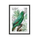 OMU ΠΙΝΑΚΑΣ 42x56x2cm MDF ΠΟΛΥΧΡΩΜΟ ΧΑΡΤΙ ΜΑΥΡΟ 022051 - Image 2