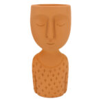 SKEPTICAL 1 ΚΑΣΠΩ 11x9x26cm POLYRESIN TERRACOTTA 022126