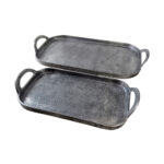 KIRAT ΔΙΣΚΟΣ 46x23x5cm ΑΛΟΥΜΙΝΙΟ ΑΣΗΜΙ ΑΝΤΙΚΕ 022196