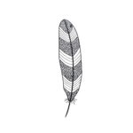 FEATHER ΔΙΑΚΟΣΜΗΤΙΚΟ ΤΟΙΧΟΥ 22x2x97cm ΜΕΤΑΛΛΟ ΜΑΥΡΟ 022485