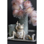 YOGA FROG ΔΙΑΚΟΣΜΗΤΙΚΟ ΒΑΤΡΑΧΟΣ 32x14x20cm POLYRESIN ΧΡΥΣΟ 022499 - Image 2