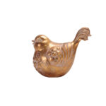 HOOPOE ΔΙΑΚΟΣΜΗΤΙΚΟ ΠΟΥΛΙ 16x10x12cm POLYRESIN ΧΡΥΣΟ 022504