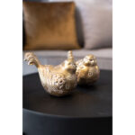 HOOPOE ΔΙΑΚΟΣΜΗΤΙΚΟ ΠΟΥΛΙ 16x10x12cm POLYRESIN ΧΡΥΣΟ 022504 - Image 5