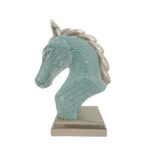 KOOS ΔΙΑΚΟΣΜΗΤΙΚΟ ΑΛΟΓΟ 20x11x27cm POLYRESIN ΜΕΝΤΑ ΑΣΗΜΙ 022734