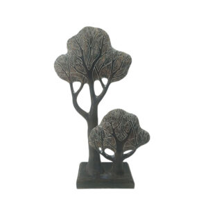 FORET 1 ΔΙΑΚΟΣΜΗΤΙΚΟ ΔΕΝΤΡΟ 27x9x44cm POLYRESIN ΚΑΦΕ ΜΠΕΖ 022735
