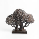 FORET 3 ΔΙΑΚΟΣΜΗΤΙΚΟ ΔΕΝΤΡΟ 34x9x28cm POLYRESIN ΚΑΦΕ ΜΠΕΖ 022737