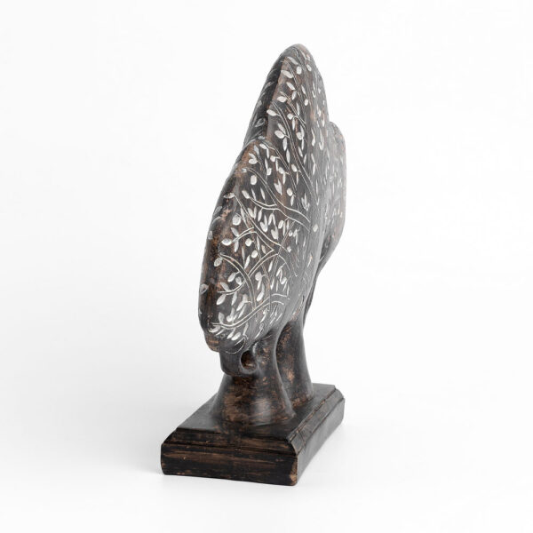 FORET 3 ΔΙΑΚΟΣΜΗΤΙΚΟ ΔΕΝΤΡΟ 34x9x28cm POLYRESIN ΚΑΦΕ ΜΠΕΖ 022737 - Image 2