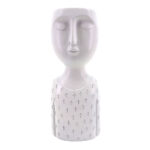 IPAMO WHITE ΚΑΣΠΩ 11x9x26cm POLYRESIN ΛΕΥΚΟ 022751