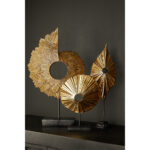 USSIA ΔΙΑΚΟΣΜΗΤΙΚΟ TOTEM 14x8x42cm POLYRESIN ΧΡΥΣΟ ΜΑΥΡΟ 022792 - Image 5