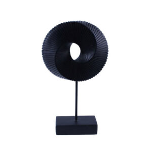 SOCH ΔΙΑΚΟΣΜΗΤΙΚΟ TOTEM 22x8x38cm POLYRESIN ΜΑΥΡΟ 022800