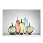 BOTLI ΠΙΝΑΚΑΣ ΔΙΑΚΟΣΜΗΣΗΣ 93x63x4cm ΚΑΜΒΑΣ ΠΟΛΥΧΡΩΜΟ ΞΥΛΟ ΛΕΥΚΟ 022842