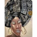 MAVAZ ΠΙΝΑΚΑΣ ΔΙΑΚΟΣΜΗΣΗΣ 100x100x3cm ΚΑΜΒΑΣ ΠΟΛΥΧΡΩΜΟ ΞΥΛΟ 022845 - Image 2