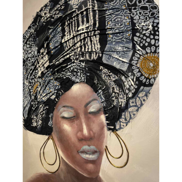 MAVAZ ΠΙΝΑΚΑΣ ΔΙΑΚΟΣΜΗΣΗΣ 100x100x3cm ΚΑΜΒΑΣ ΠΟΛΥΧΡΩΜΟ ΞΥΛΟ 022845 - Image 2