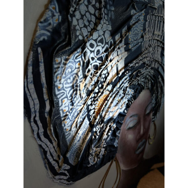 MAVAZ ΠΙΝΑΚΑΣ ΔΙΑΚΟΣΜΗΣΗΣ 100x100x3cm ΚΑΜΒΑΣ ΠΟΛΥΧΡΩΜΟ ΞΥΛΟ 022845 - Image 3