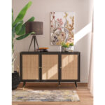 RECIF ΠΙΝΑΚΑΣ ΔΙΑΚΟΣΜΗΣΗΣ 50x70x3cm ΚΑΜΒΑΣ ΠΟΛΥΧΡΩΜΟ ΞΥΛΟ 022855 - Image 2
