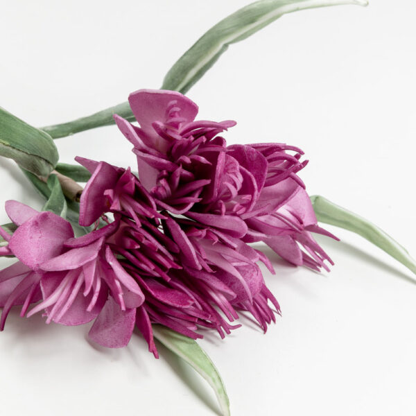 GULAB ΛΟΥΛΟΥΔΙ ΤΕΧΝΗΤΟ 78cm EVA FOAM ΦΟΥΞΙΑ 023021 - Image 3