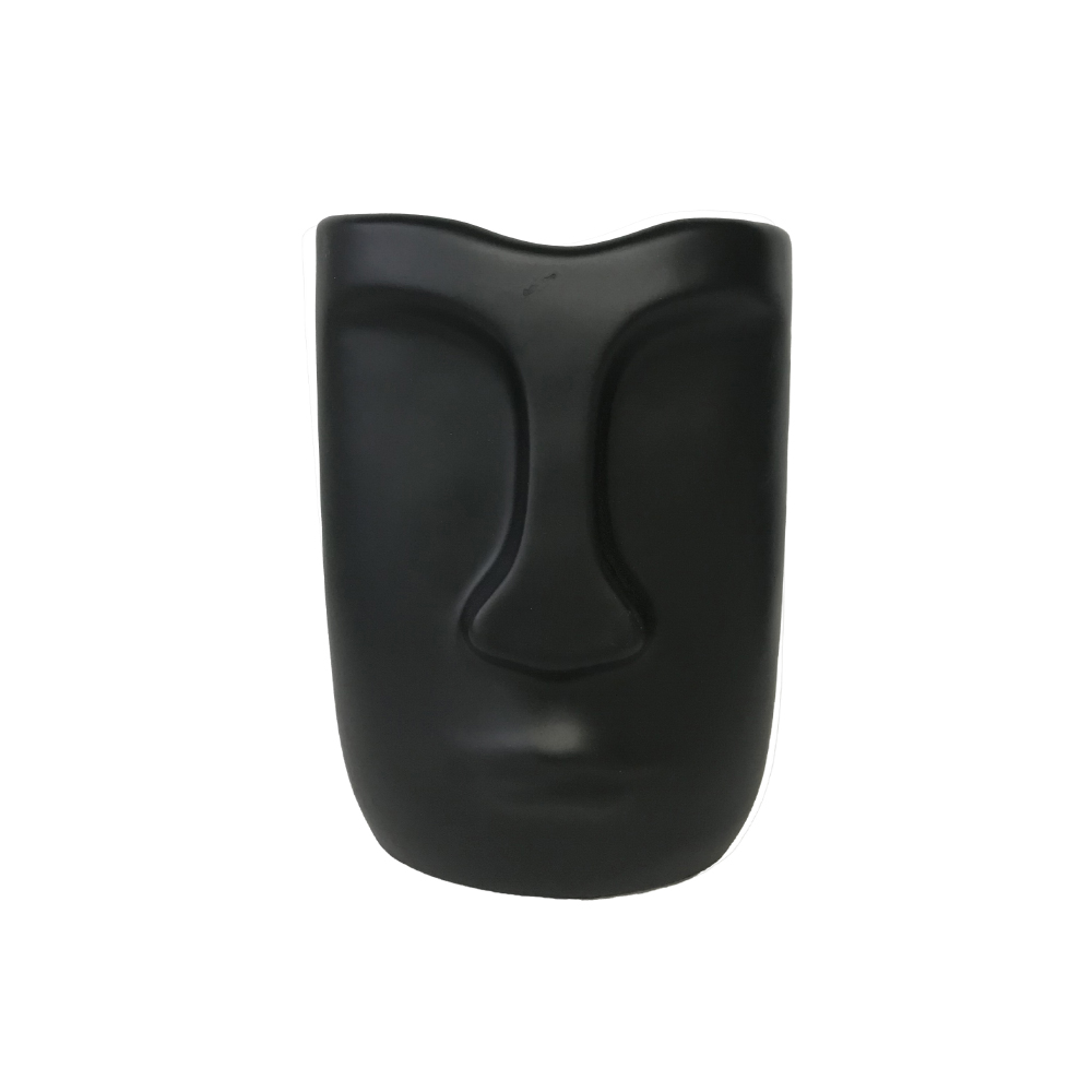 023078-VtD8z-first-_1 BARIK BLACK ΚΑΣΠΩ 13x11x17cm POLYRESIN ΜΑΥΡΟ 023078 - Image 1
