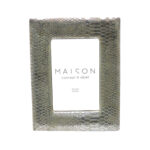 TRIM ΚΟΡΝΙΖΑ 17x2x21cm POLYRESIN ΑΣΗΜΙ ΓΥΑΛΙ 023183