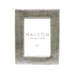 TRIM ΚΟΡΝΙΖΑ 19x3x24cm POLYRESIN ΑΣΗΜΙ ΓΥΑΛΙ 023184