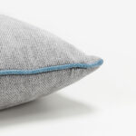 GRIS ΔΙΑΚΟΣΜΗΤΙΚΟ ΜΑΞΙΛΑΡΙ 45x45cm POLYESTER ELEPHANT ΜΠΛΕ 023355 - Image 2