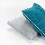 GRIS ΔΙΑΚΟΣΜΗΤΙΚΟ ΜΑΞΙΛΑΡΙ 45x45cm POLYESTER ELEPHANT ΜΠΛΕ 023355 - Image 4