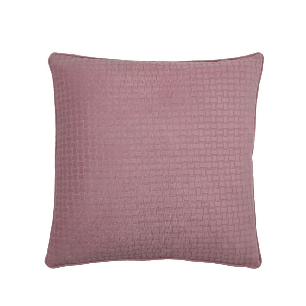 023375-XVhaV-first-_1 GRANADA ΔΙΑΚΟΣΜΗΤΙΚΟ ΜΑΞΙΛΑΡΙ 45x45cm POLYESTER DUSTY PINK 023375 - Image 1