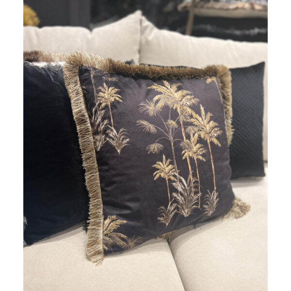 PALM TREE ΔΙΑΚΟΣΜΗΤΙΚΟ ΜΑΞΙΛΑΡΙ 45x45cm POLYESTER ΠΟΛΥΧΡΩΜΟ 023397 - Image 2