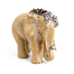 VINNY ΔΙΑΚΟΣΜΗΤΙΚΟ ΕΛΕΦΑΝΤΑΣ 23x11x20cm POLYRESIN ΜΠΕΖ 023486 - Image 2