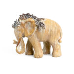 VINNY ΔΙΑΚΟΣΜΗΤΙΚΟ ΕΛΕΦΑΝΤΑΣ 23x11x20cm POLYRESIN ΜΠΕΖ 023486 - Image 5